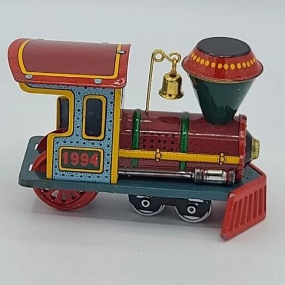 1994 Hallmark Christmas Ornament  Yuletide Central Locomotive #1 in Series
